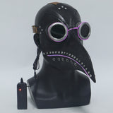 Led Plague Doctor Mask Latex Face Cover Steampunk Masks Cosplay Party Halloween