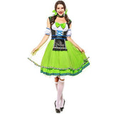 Adult Womens Sexy Beer Girl Maid Dress Costume Two Colors Oktoberfest Is Ready For You
