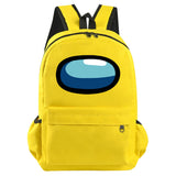 Among us Cosplay Canvas Waterproof Backpack Halloween School Bags