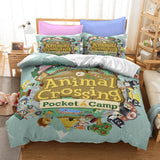 Animal Crossing Cosplay Duvet Cover Set Halloween Quilt Cover