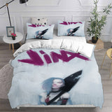 Arcane Season 1 Cosplay Bedding Sets Duvet Cover Halloween Comforter Sets
