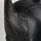 Black Batman Full Head Mask Breathable Latex Mask Halloween Masquerade Fancy Party Cosplay Prop