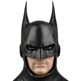 Black Batman Full Head Mask Breathable Latex Mask Halloween Masquerade Fancy Party Cosplay Prop