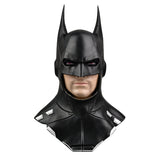 Black Batman Full Head Mask Breathable Latex Mask Halloween Masquerade Fancy Party Cosplay Prop