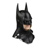 Black Batman Full Head Mask Breathable Latex Mask Halloween Masquerade Fancy Party Cosplay Prop