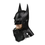 Black Batman Full Head Mask Breathable Latex Mask Halloween Masquerade Fancy Party Cosplay Prop