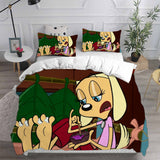 Brandy & Mr. Whiskers Bedding Sets Bed Quilt Cover Pillow Case Halloween Cosplay Comforter Sets