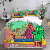 Burrito Bison Launcha Libre Bedding Sets Bed Quilt Cover Pillow Case Halloween Cosplay Comforter Sets