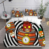 Burrito Bison Launcha Libre Bedding Sets Bed Quilt Cover Pillow Case Halloween Cosplay Comforter Sets