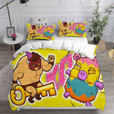 Burrito Bison Launcha Libre Bedding Sets Bed Quilt Cover Pillow Case Halloween Cosplay Comforter Sets