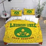 Burrito Bison Launcha Libre Bedding Sets Bed Quilt Cover Pillow Case Halloween Cosplay Comforter Sets