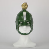 2019 Captain Marvel Mask Superhero Women Carol Danvers Halloween Helmet Soft PVC - bfjcosplayer