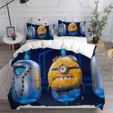 Despicable Me 4 Bedding Sets Bed Quilt Cover Pillow Case Halloween Cosplay Comforter Sets