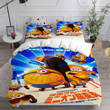 Despicable Me 4 Bedding Sets Bed Quilt Cover Pillow Case Halloween Cosplay Comforter Sets