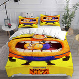 Despicable Me 4 Bedding Sets Bed Quilt Cover Pillow Case Halloween Cosplay Comforter Sets