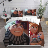 Despicable Me 4 Bedding Sets Bed Quilt Cover Pillow Case Halloween Cosplay Comforter Sets