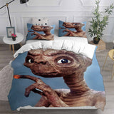 E.T. the Extra-Terrestrial Bedding Sets Bed Quilt Cover Pillow Case Halloween Cosplay Comforter Sets