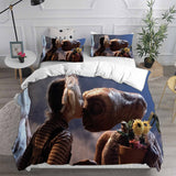 E.T. the Extra-Terrestrial Bedding Sets Bed Quilt Cover Pillow Case Halloween Cosplay Comforter Sets