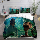 E.T. the Extra-Terrestrial Bedding Sets Bed Quilt Cover Pillow Case Halloween Cosplay Comforter Sets