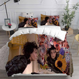 Edward Scissorhands Bedding Sets Bed Quilt Cover Pillow Case Halloween Cosplay Comforter Sets