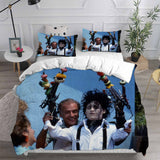 Edward Scissorhands Bedding Sets Bed Quilt Cover Pillow Case Halloween Cosplay Comforter Sets