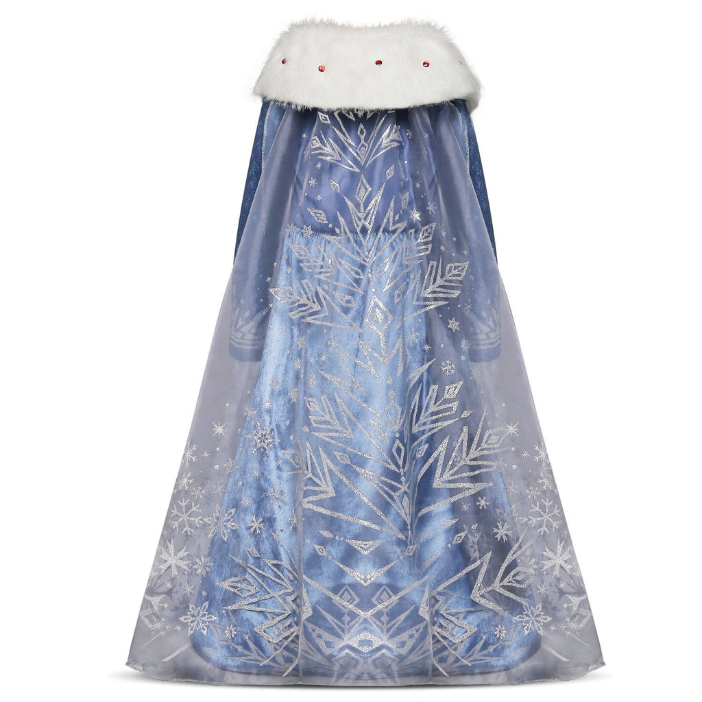 2019 new Kids Frozen Aisha dress girl Anna Princess skirt dress cosplay costume - bfjcosplayer