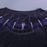 2018 Avengers: Infinity War Cosplay New Black Panther T-Shirt  Uniform 3D Sports T-Shirt Halloween Party - bfjcosplayer
