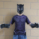 2018 Avengers: Infinity War Cosplay New Black Panther T-Shirt  Uniform 3D Sports T-Shirt Halloween Party - bfjcosplayer