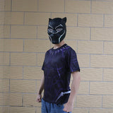 2018 Avengers: Infinity War Cosplay New Black Panther T-Shirt  Uniform 3D Sports T-Shirt Halloween Party - bfjcosplayer