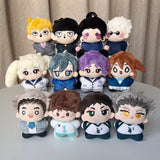 Jujutsu Kaisen BLUE LOCK Haikyuu Pendant Plush Toy Stuffed Doll Backpack Bag Keychain Accessories