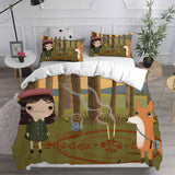 Little Misfortune Bedding Sets Bed Quilt Cover Pillow Case Halloween Cosplay Comforter Sets