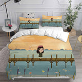 Little Misfortune Bedding Sets Bed Quilt Cover Pillow Case Halloween Cosplay Comforter Sets