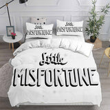 Little Misfortune Bedding Sets Bed Quilt Cover Pillow Case Halloween Cosplay Comforter Sets