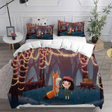 Little Misfortune Bedding Sets Bed Quilt Cover Pillow Case Halloween Cosplay Comforter Sets