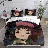 Little Misfortune Bedding Sets Bed Quilt Cover Pillow Case Halloween Cosplay Comforter Sets