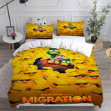 MIGRATION Bedding Sets Bed Quilt Cover Pillow Case Halloween Cosplay Comforter Sets