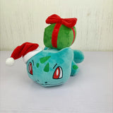 Sunflower Pumpkin Bulbasaur Plush Toy Soft Stuffed Doll Halloween Christmas Gifts