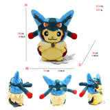 Pikachu Cosplay Plush Toy Soft Stuffed Doll Birthday Holiday Gifts