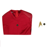 Star Trek: Strange New Worlds Uniforms Long Sleeve Top Starfleet Cosplay Costumes for Women