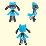 Pokémon Lucario Riolu Plush Toy Soft Stuffed Doll Birthday Holiday Gifts for Kids