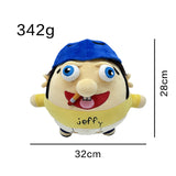 Thicc Jeffy Plush Toy Soft Stuffed Doll Birthday Holiday Gifts