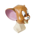 Tom and Jerry Latex Mask Cat and Mouse Masks Halloween Cosplay Props for Kids