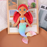 The Little Mermaid Plush Toy Soft Stuffed Gift Dolls for Kids Boys Girls