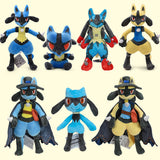 Pokémon Lucario Riolu Plush Toy Soft Stuffed Doll Birthday Holiday Gifts for Kids