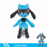 Pokémon Lucario Riolu Plush Toy Soft Stuffed Doll Birthday Holiday Gifts for Kids