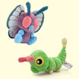 Pokémon Weedle Scolipede Caterpie Butterfree Plush Toy Soft Stuffed Doll Birthday Holiday Gifts for Kids