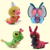 Pokémon Weedle Scolipede Caterpie Butterfree Plush Toy Soft Stuffed Doll Birthday Holiday Gifts for Kids