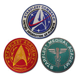 Star Trek Badge Embroidery Patch Armband Clothing Hat Bag Patch Sticker Accessory