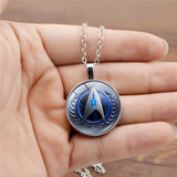 Star Trek Theme Necklace Bracelet Earring Set Holiday Gifts Jewelry Accessories