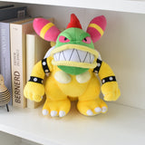 Super Mario Koopa Plush Toys Female Bowser Soft Stuffed Dolls Gifts for Kids Boys Girls